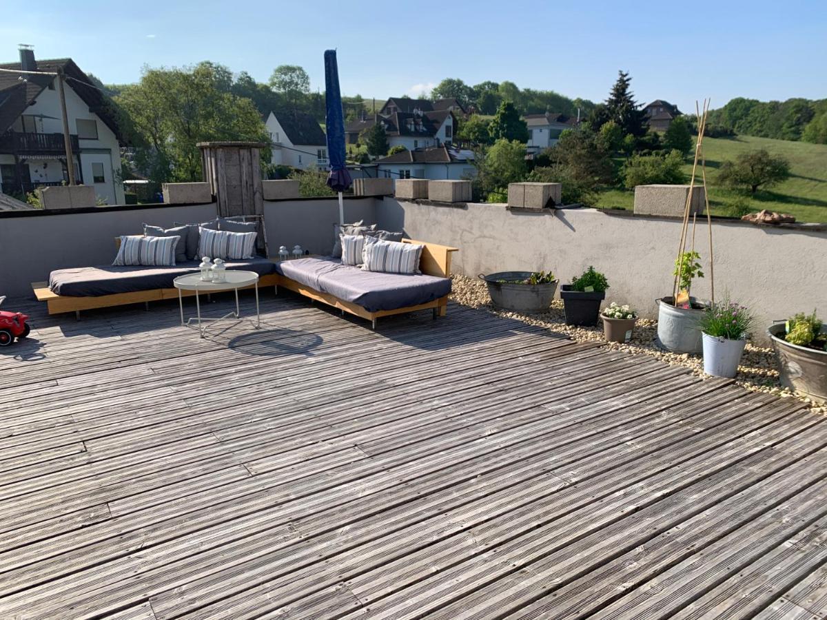 Design Appartment With Big Terrace Halsenbach Luaran gambar
